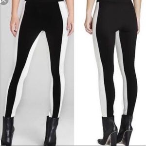 Vintage BCBGMaxAzria Black White Sasha Leggings